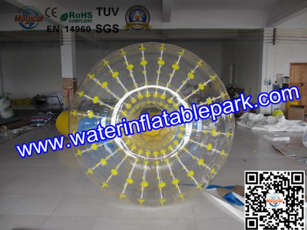 Quality Exciting Children Inflatable Zorb Ball Shinning At Night , Inflatable Water Zorbing Ball for sale