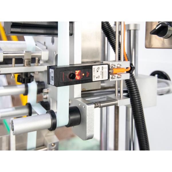 2024 Automatic Flat Label Applicator Machine For Top Bottom Labeling On Boxes And Bags