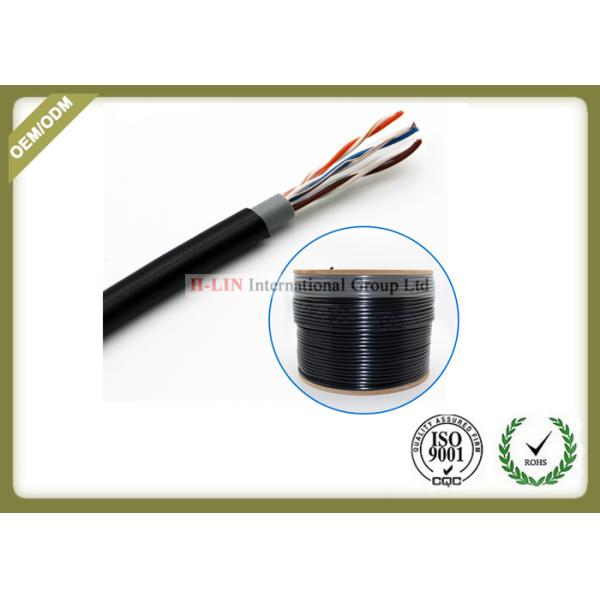Cat6 UTP Outdoor Network Patch Cord Cable Custom Length With RJ45 Plug Copper Conductor