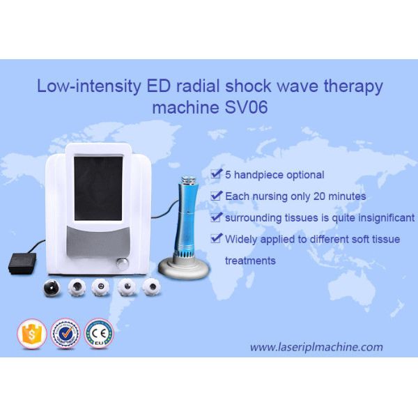 Pneumatic Electromagnetic Erectile Dysfunction 6Hz Ems Shockwave Machine 2 In 1
