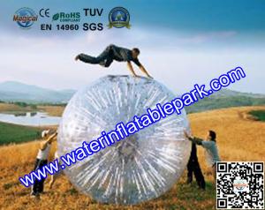 China Sport  Body Zorbing Bubble Ball For Playing , Inflatable Grass Zorb Ball on sale