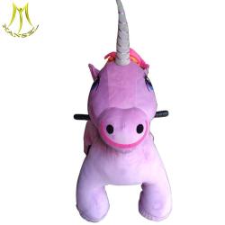 China Hansel mall animal ride on walking motorized plush electric animal scooter for sale for sale