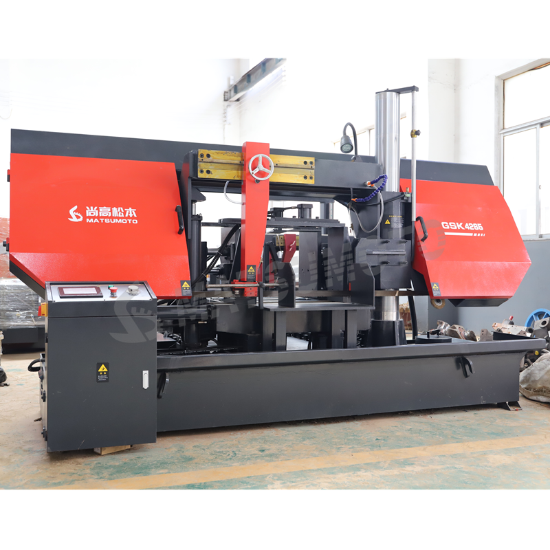 CNC Control Horizontal Band Saw Machine High Accuracy Automated GSK4265