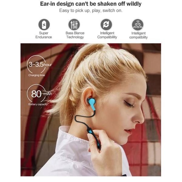 Built - In Microphone Magnetic Gaming Earbuds Bluetooth V5.3 Headset