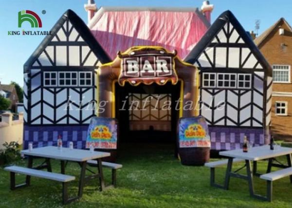 Quality Airtight Inflatable Event Tent Outdoor Pub Cabin 2 Years Warranty for sale