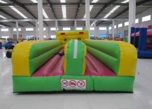 Wholesale High Durability Inflatable Bungee Run , Funny Inflatable Bungee Trampoline 10.6 X 3.3 X 2.4m from china suppliers