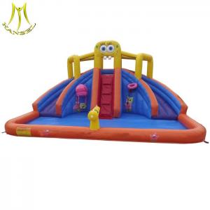 Wholesale Hansel bouncer house kids inflatable toy slide with blower for mall wholesale from china suppliers