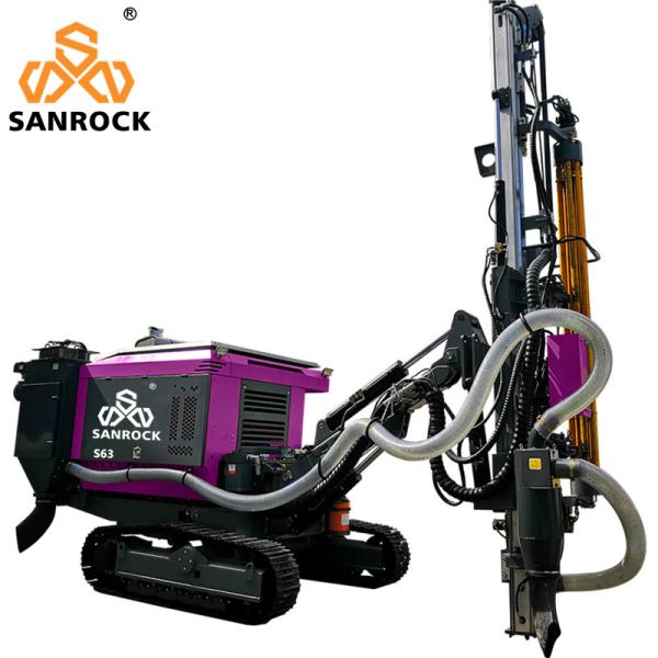Crawler DTH Drilling Rig Machinery 30m Depth Integrated Mining Hydraulic Drilling Rig