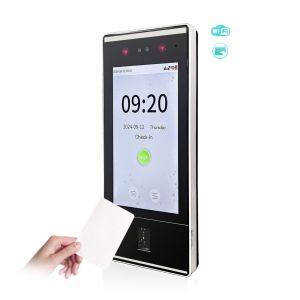 Waterproof IP65 Dustproof Facial and Fingerprint and RFID Card Time Attendance