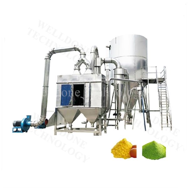 Low Cost High Efficiency SUS316L Detergent Powder Drying Spray Tower Machine
