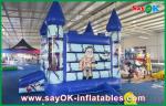 Durable PVC Inflatable Bounce Castle House Funny Halloween Pumpkin For Kids