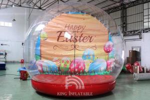 Wholesale Inflatable Snow Globe Bubble 4m 5m 6m 8m Inflatable Transparent Ball For Christmas Decoration from china suppliers
