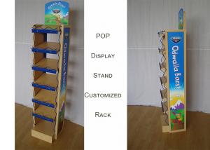 Wholesale POP MDF Branded Display Stands With Metal Frame Graphic Sides Customize Size from china suppliers