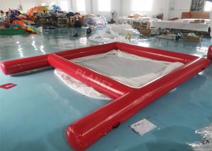 Wholesale 0.9mm PVC Tarpaulin Yacht Inflatable Rectangular Swimming Pools Anti Jellyfish from china suppliers