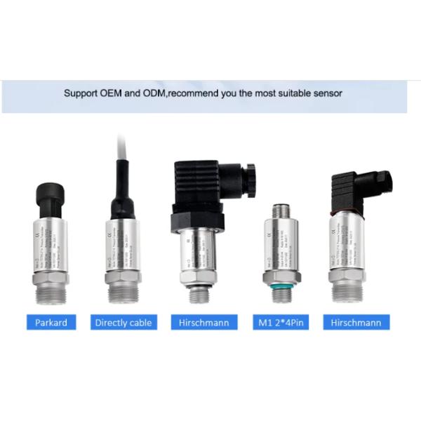 Shelok 4 - 20mA Silicone Air Water Gas Oil Pressure Sensor Pressure Transducer Pressure Transmitter