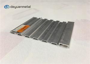 China GB Standard Mill Finish Aluminium Extruded Profiles Length 5.98m Sandblasting on sale