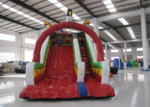 China Inflatable Rutsche Kids Blow Up Water Slide , Colourful Water Bounce House on sale