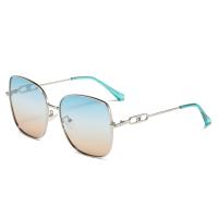 CE Square Ladies Large Sunglasses Metal Frame Flat Top Elastic for sale