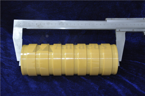 Yellow Custom Ceramic Parts Abrasion Resistant Zirconia Ceramic Components