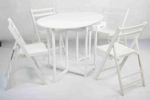 Wholesale Garden Wooden Outdoor Furniture Folding Table And Chairs For Entertaining Space from china suppliers