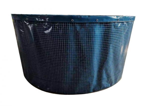 Quality Non - Toxic Steel Mesh Pvc Collapsible Water Tank Portable Fish Pond For Farm Diy Fish Pond for sale