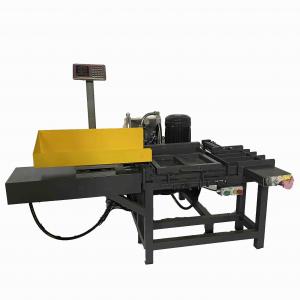 China Push Button Control Horizontal Rag Baler 5.5KW With Integrated Scale on sale