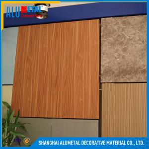 Wholesale ACM ACP Wooden Aluminum Composite Panel 3mm Thickness from china suppliers
