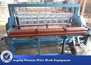 China Woven Technique Wire Mesh Crimping Machine Adjustable Width 2 - 20mm Mesh on sale