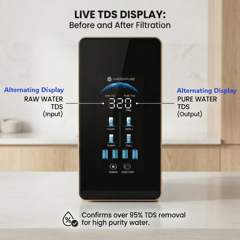 Undersink Reverse Osmosis Purifier with 7-Stage Filtration
