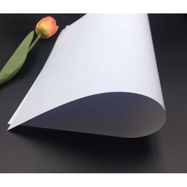 White PVC Business Card Laminating Sheets 3 Layers Lamination PVC Card Sheet