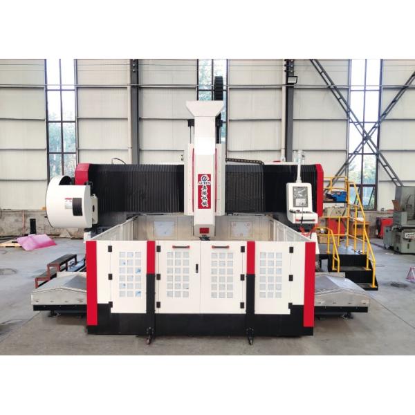 Gantry Height 800mm CNC Gantry Machining Flange Plate Drilling Machine Spindle taper BT50