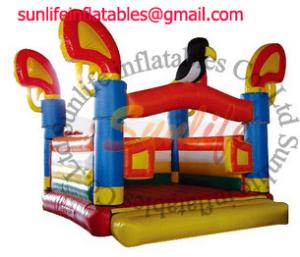 Wholesale Attractive Colorful Inflatable Commercial Bouncy Castle , Moonwalk Bounce House for hire from china suppliers