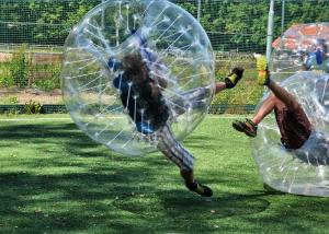 Wholesale Safe Outdoor Inflatable Toys Children Bumper Ball , Human Hamster Ball Bubble Soccer from china suppliers