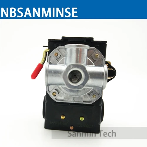SMF 10 1/4 G NPT Air Compressor Pressure Switch For Easy Mounting Of Valve And Gauges Air Pressure Switch NBSANMINSE