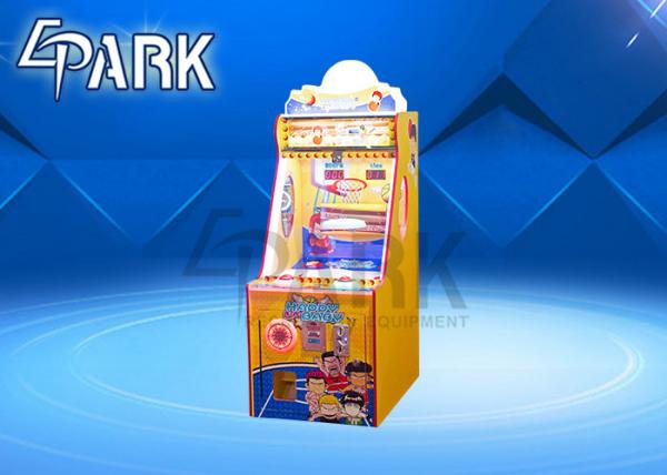 Quality Kids Basketball Arcade Game / Redemption Arcade Game Machine Coin Operated for sale