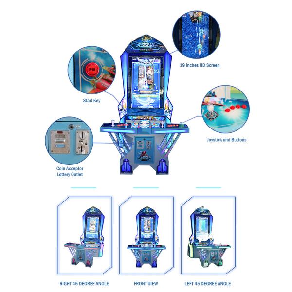 Galaxy Attack Shooting Arcade Machine Thunder Storm Space Simulator Space Shooter