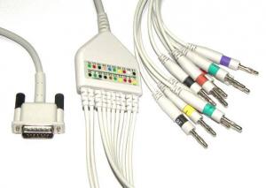 Hellige One Piece EKG Machine Cable Banana 4.0 10kΩ Resistance Lifescope Series