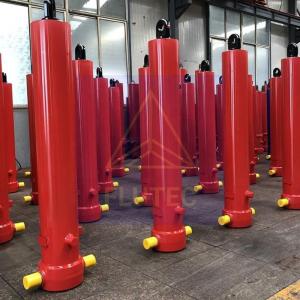 Wholesale Double Acting Telescopic Dump Truck Cylinders Carbon Steel Material from china suppliers