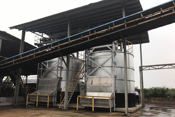 110m³ 30KW Organic Biogas Residue Fermentation Tank