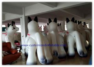 Wholesale PVC Airtight White Inflatable Dog 2.2m High For Advertisement ODM from china suppliers