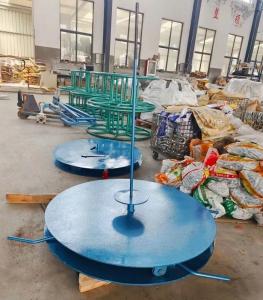Wholesale Turntable Device Laying Bracket Vertical Type Wire Reel Stand Stringing Construction Tools from china suppliers