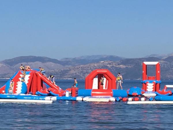 Quality Commercial Inflatable Water Amusement Park Equipment With Digital Printing for sale