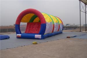 Wholesale Portable Inflatable Water Pool Slide , Double Lane Slip And Slide For Gardens from china suppliers