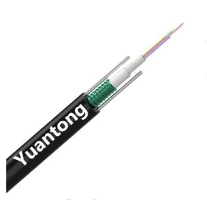Wholesale Gyxtw Duct Fiber Optic Cable 8 Core Center Loose Tube Two Parallel Steel Wire from china suppliers