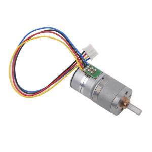 Wholesale 20mm Micro Geared Stepper Motor With Gearbox 2 Phase 4 Wire Gear ratio 1:10~1:488.3 from china suppliers