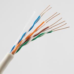 Wholesale CCA Conductor 0.45 Solid 4 Pair Cat5e UTP Cable from china suppliers