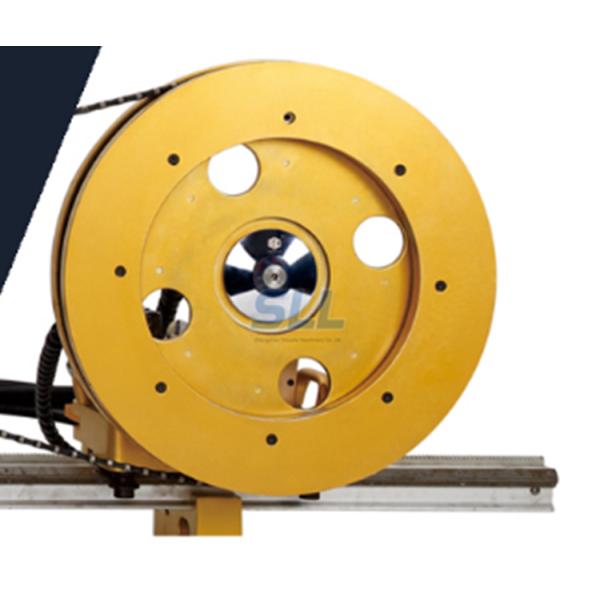 Professional Hydraulic Diamond Wire Machine , Computer Operating Diamond Wire Machine