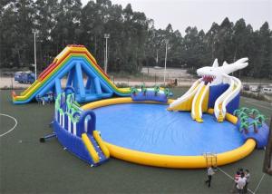 Wholesale Entertainment Blow Up Games Ultimate Inflatable Water Park / Water Toys For Lake from china suppliers