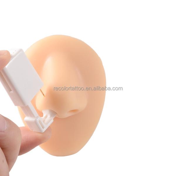 Silicone Tattoo Model for Practice Human Body Ear Nose Lip Display Piercing Training Permanent Makeup Tool