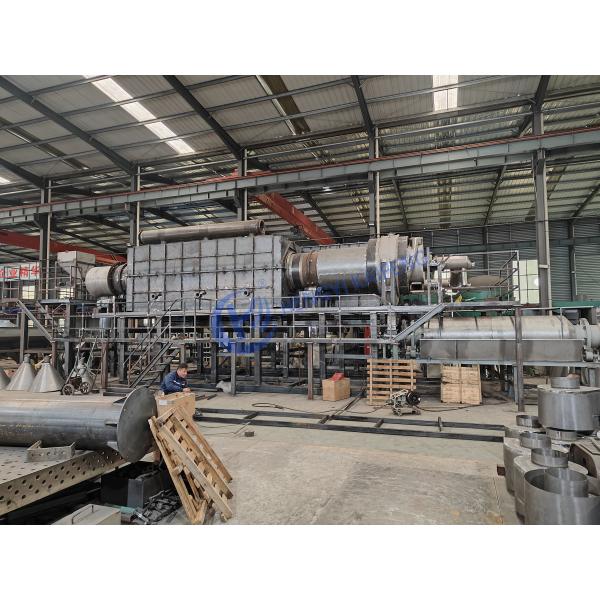 500℃-600℃ Carbonization Furnace Fully Automatic Carbonization Equipment For Coconut Shells Wood And Hazelnut Shells